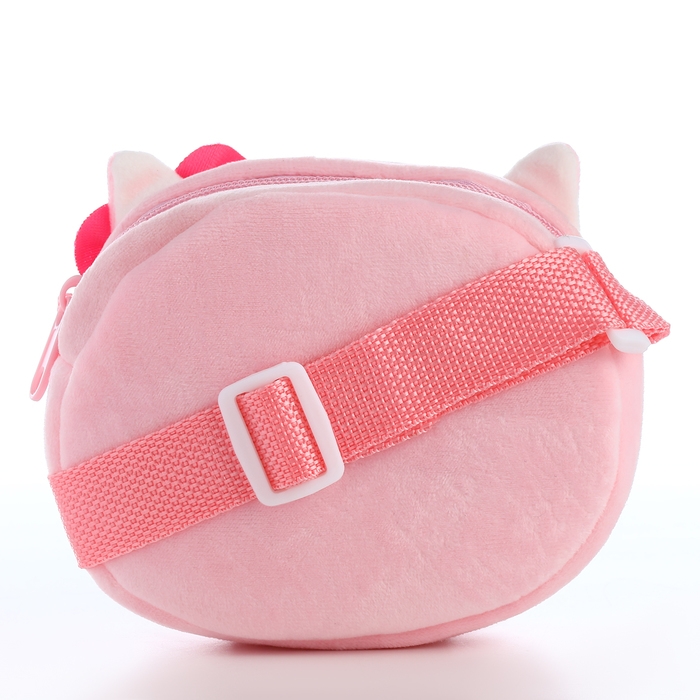 Сумка детская на молнии «Выбражулька», цвет розовый Сумка детская на молнии «Выбражулька», цвет розовый