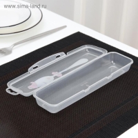 Футляр для столовых приборов Доляна, 24&times;7,5&times;3,8 см, рисунок МИКС