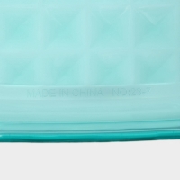 Табурет-подставка &laquo;Кристалл&raquo;, пластик, 25,5&times;23,4 см, голубой