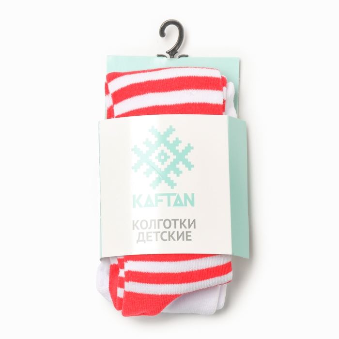 Колготки детские новогодние KAFTAN Колготки детские новогодние KAFTAN "Зайчик" 116-122 см, белый