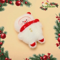 Игрушка для кошек новогодняя "Снеговик", с кошачьей мятой, 11 см Игрушка для кошек новогодняя "Снеговик", с кошачьей мятой, 11 см