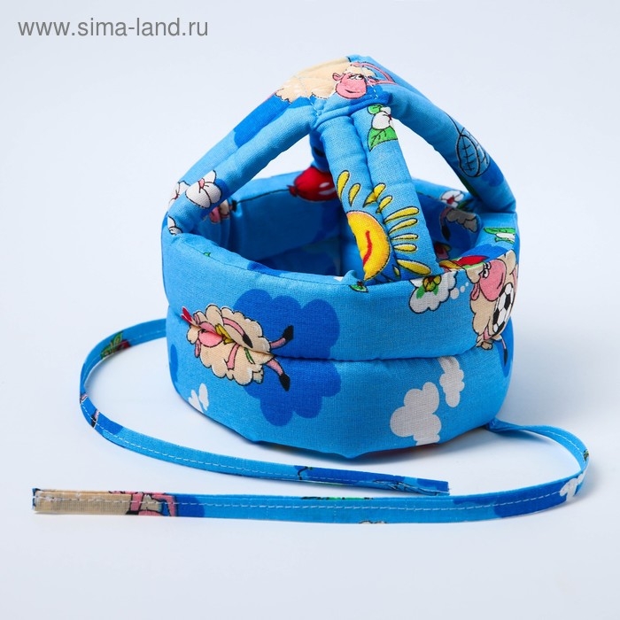 Шапка-шлем противоударный для детей, цвет и рисунок МИКС Шапка-шлем противоударный для детей, цвет и рисунок МИКС