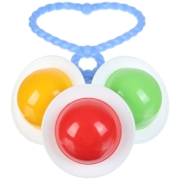 Набор погремушек &laquo;Ладушки&raquo;, 4шт, цвет МИКС, Аэлита