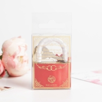 Замок свадебный с ключом &laquo;Совет да любовь&raquo;.