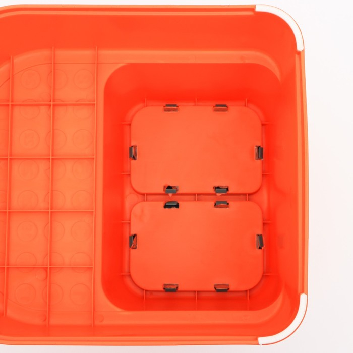 Подставка - ступенька детская, цвет красный