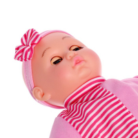 Пупс мягконабивной &laquo;Саша&raquo; звуковые эффекты, в костюме, цвета МИКС