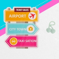 Игровой набор &laquo;Модное путешествие&raquo; вертолёт, кукла, аксессуары