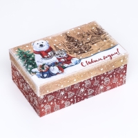 Коробка прямоугольная "Мишки" ,27 × 17 × 11 см Коробка прямоугольная "Мишки" ,27 × 17 × 11 см