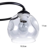 Люстра 2775/3 E27 40Вт черный 45х28х25 см Люстра 2775/3 E27 40Вт черный 45х28х25 см