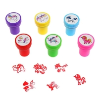 Печать цветная &laquo;Единороги&raquo;, набор 6 шт., МИКС