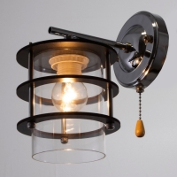 Бра 2018/1 E27 60Вт хром 15х12х18 см