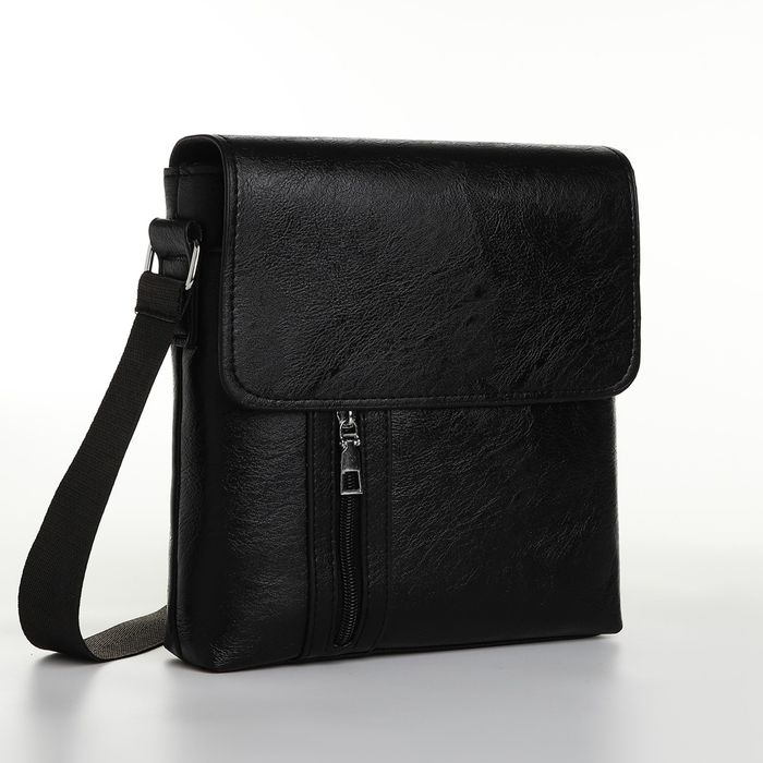 Сумка мужская, цвет чёрный Сумка мужская, цвет чёрный