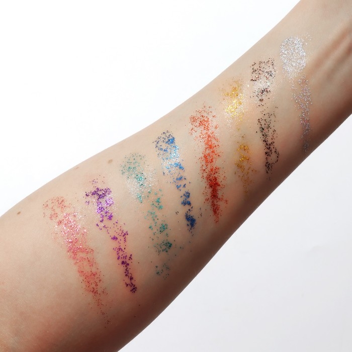 Набор 2 предмета: брошь, глиттер &laquo;Корона&raquo;, цветной, глиттер - цвет МИКС