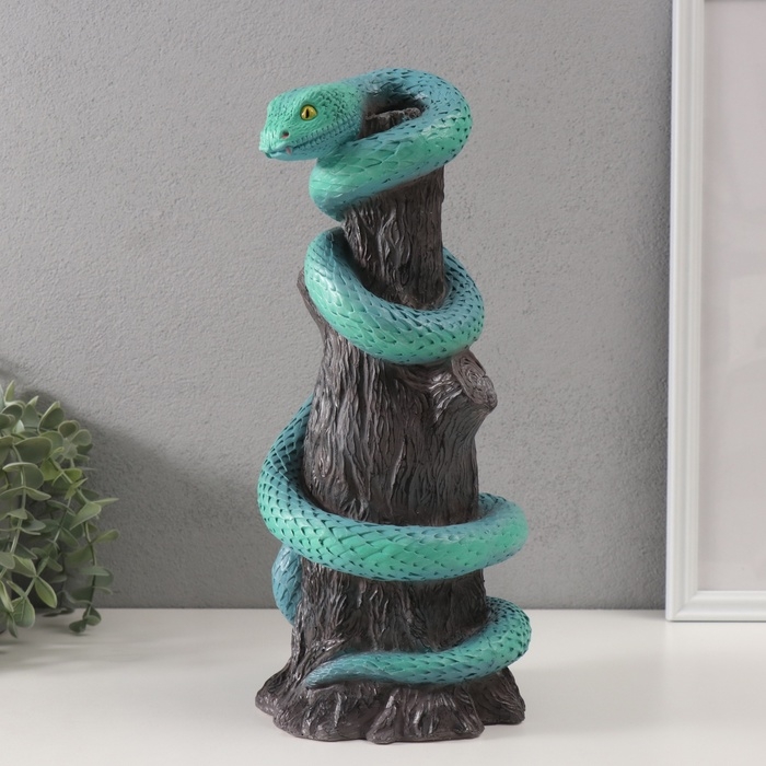 Копилка Копилка"ЗМЕЯ НА ПЕНЬКЕ" 33 х 14 х 15 см.
