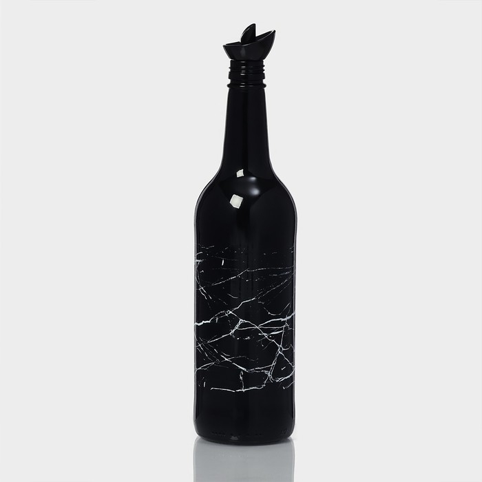 Бутылка стеклянная для соуса и масла &laquo;Марбл&raquo;, 750 мл