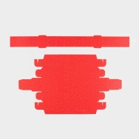 Коробка для конфет, кондитерская упаковка, 5 ячеек, &laquo;Снежный город&raquo;, 5 х 21 х 3.3 см, Новый год