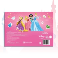 100 наклеек &laquo;Прекрасные принцессы&raquo;, А5, 12 стр., Принцессы