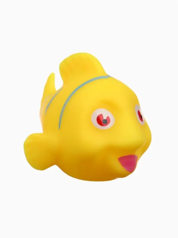 Новогодний набор игрушек для ванны, 6 шт, с пищалкой, Крошка Я