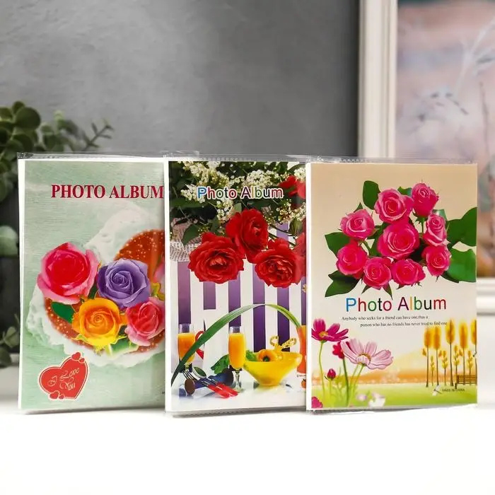 Фотоальбом на 36 фото 10&times;15 см &laquo;Ассорти&raquo;, 17&times;12&times;3 см, МИКС