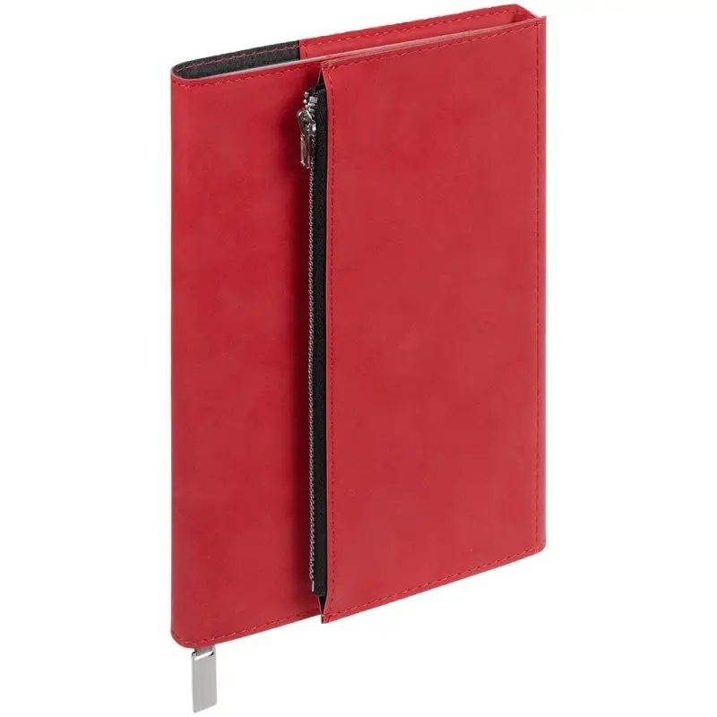 Ежедневник Grace на заказ, недатированный, красный