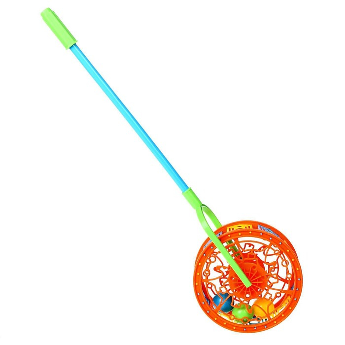 Каталка &laquo;Лошадка&raquo;, длина ручки 42 см