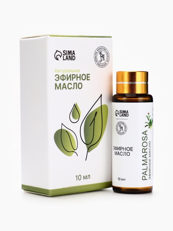 Эфирное масло "Пальмароза", 10 мл, с пипеткой
