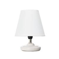 Лампа настольная "Мини" 1х40Вт Е14 белый 15х15х20см МОДЕЛЬ: 3133993