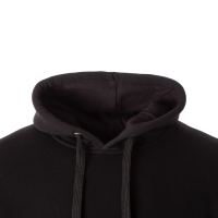 Толстовка с начёсом мужская, цвет чёрный, размер 56