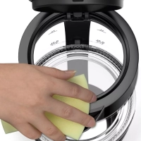 Стеклянный чайник Glass Kittle KI700830, с фильтром, 2200 Вт