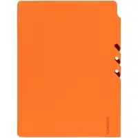 Ежедневник Flexpen Shall, недатированный, оранжевый