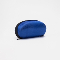 Футляр для очков молнии, длина 16 см, цвет синий