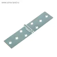 Петля карточная, 140&times;34 мм, покрытие цинк