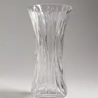 Ваза стекло настольная "Эбба" 25х12 см, прозрачный