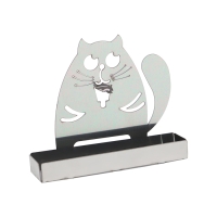 Подставка для спиралей от комаров и благовоний, металл, &laquo;Кот&raquo;