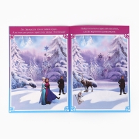 Книга с наклейками "Найди отличия" для набора 10362084, А5, 16 стр., Холодное сердце