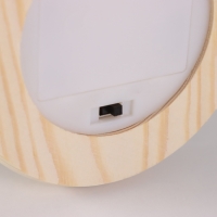 Ночник &laquo;Роза&raquo; LED 3хААА красный 9,5х9,5х14см