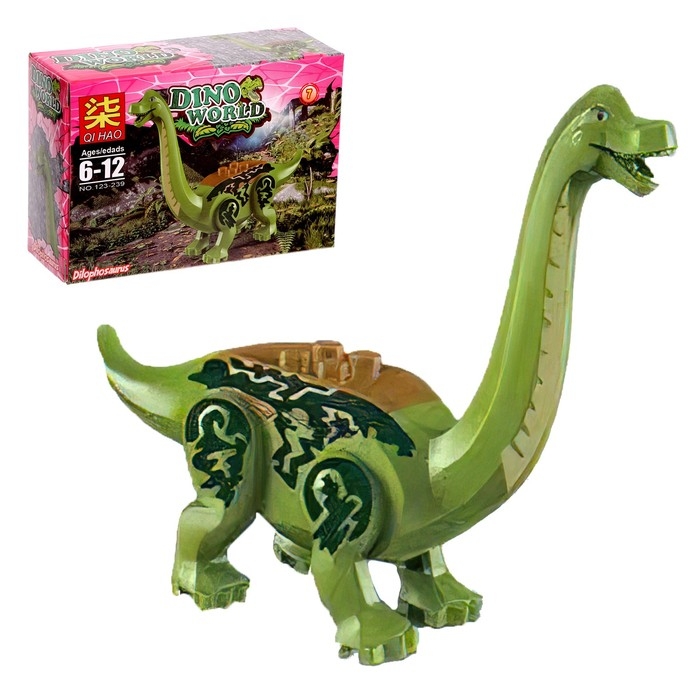 Конструктор блочный &laquo;Динозавры&raquo;, 12 видов, МИКС