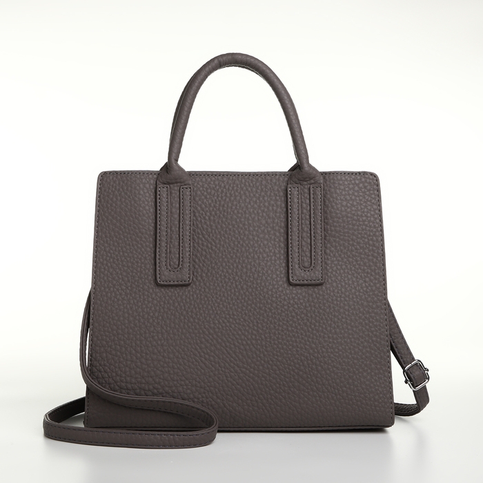 Сумка женская на молнии, TEXTURA, средний размер, цвет коричневый Сумка женская на молнии, TEXTURA, средний размер, цвет коричневый