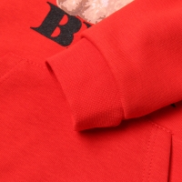 Джемпер с капюшоном Крошка Я "Мишка", рост 74-80 см, красный