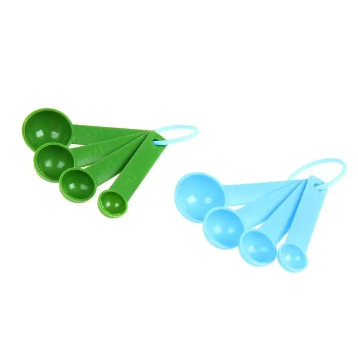 Набор мерных ложек Доляна, 5 шт: 1,25/2,5/5/7,5/15 мл, цвет МИКС