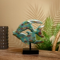 Сувенир &laquo;Рыба&raquo; на подставке, 37&times;33&times;9 см, албезия