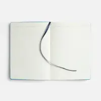 Ежедневник Doppio, недатированный, синий с голубым