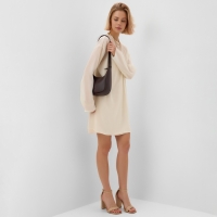 Платье женское с подкладом MINAKU: Casual Collection цвет белый ,р-р 44