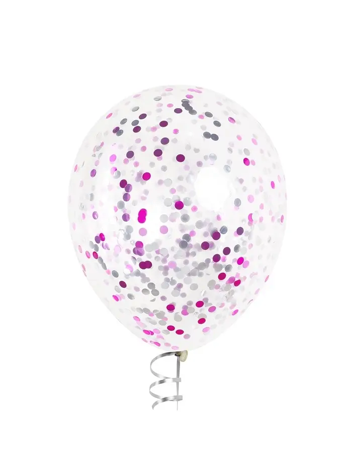 Конфетти &laquo;Круг&raquo; розовый МИКС, металлик, 1 см, 50 г