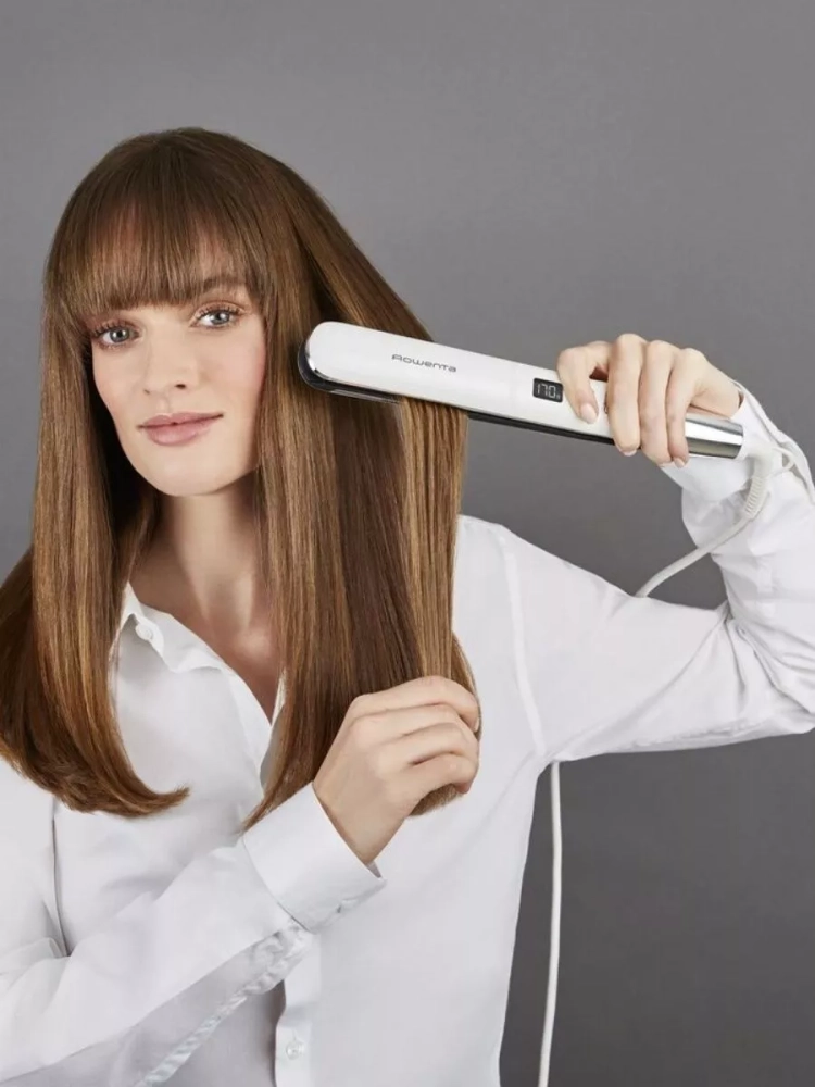 Выпрямитель для волос Volumizer SF4650F0, ЖК-дисплей, белый