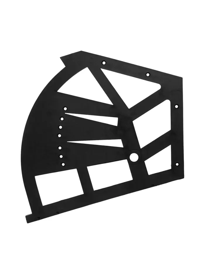 Механизм для обувницы полок CAPPIO, 3-х ярусная, до 13 мм, пластик, черный