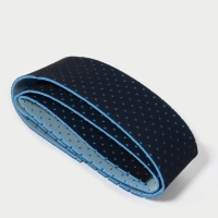 Стельки для обуви, дышащие, для вырезания, в рулоне, 150&times;9 см, чёрный/голубой