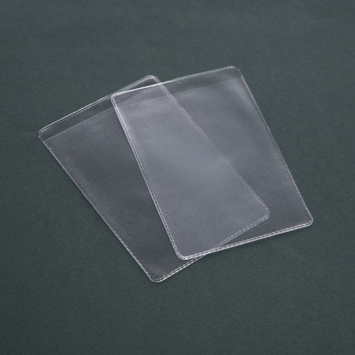 Набор для паспорта: обложка на паспорт; 10 чехлов на страницы паспорта, 2 чехла для карт, цвет прозрачный