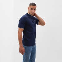 Футболка (поло) мужская MINAKU REGULAR FIT: цвет тёмно-синий, р-р 44