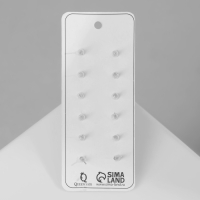 Пусеты 6 пар &laquo;Романтика&raquo; круги, цвет белый в серебре